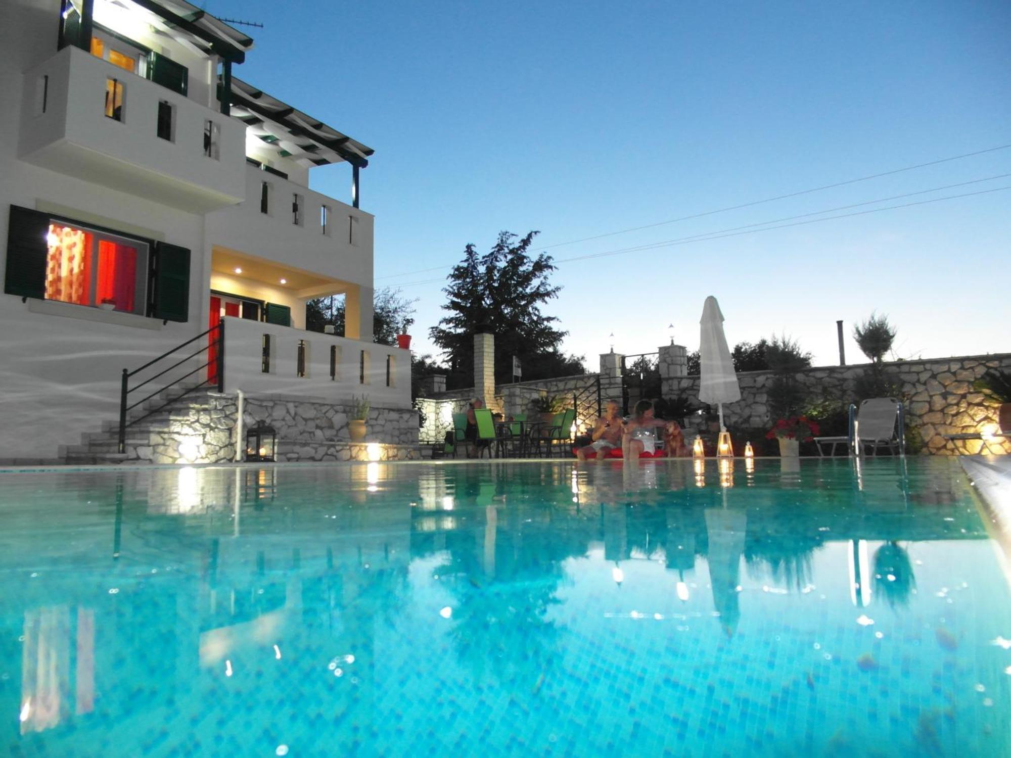 Ionian Villas Áyios Nikítas Kamer foto